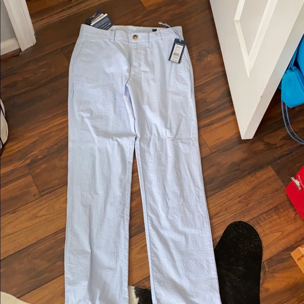 Men’s Vineyard Vines Seersucker Breaker Pants